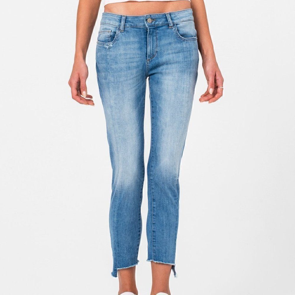 DL1961 Florence Instasculpt New Town Skinny Crop Sz 26